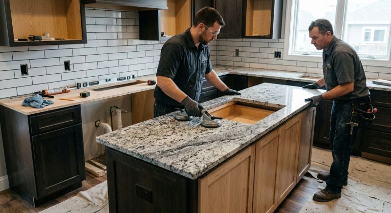 Granite Countertop Installation in Roseville, CA
