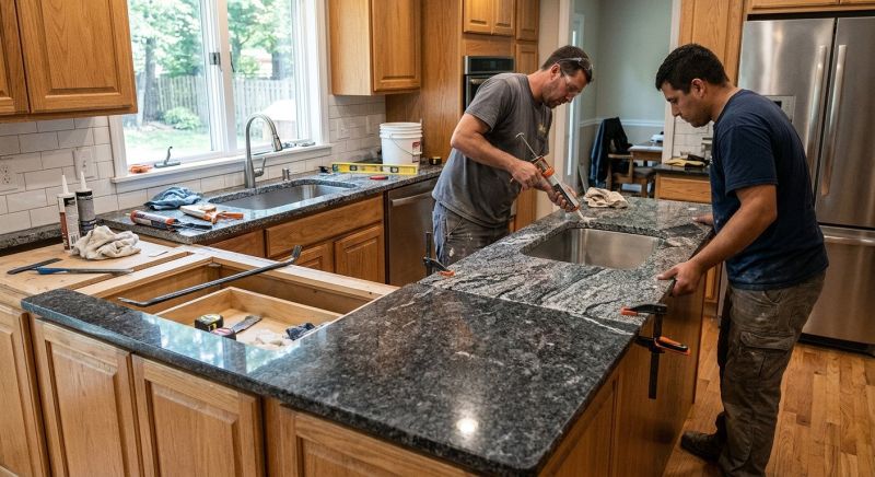 Granite Countertop Installation in Roseville, CA
